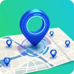 gps tracker: gps phone locator android application logo